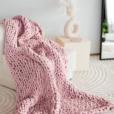 Chunky Blanket - Lila