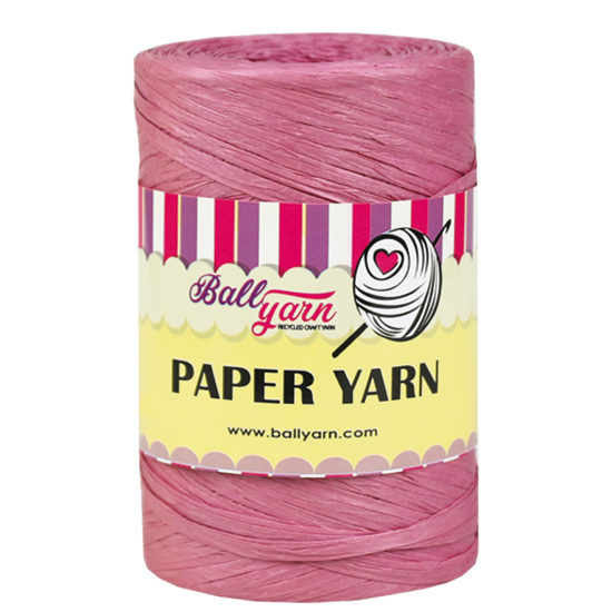PAPER YARN - KOYU PEMBE PAPER YARN - KOYU PEMBE