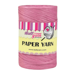 PAPER YARN - PEMBE